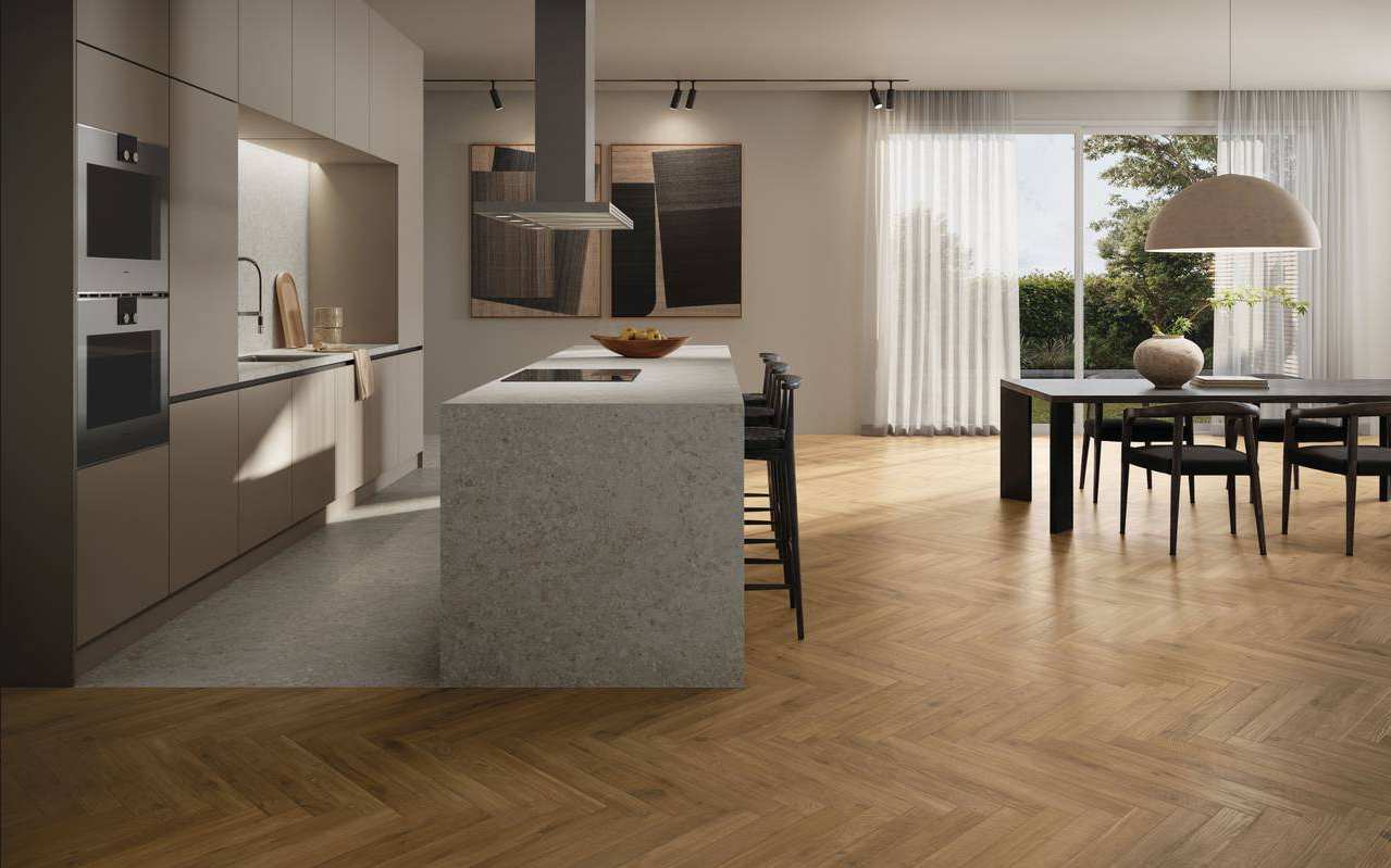 Carrelage Effet bois 57 supergres 4ever ambiance baton rompu