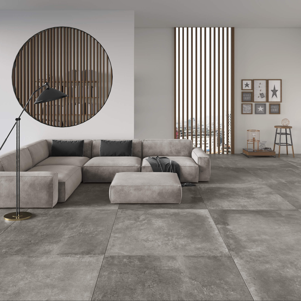 Carrelages Effet Béton 18 NAVARTI ANTIBES AMBIANCE