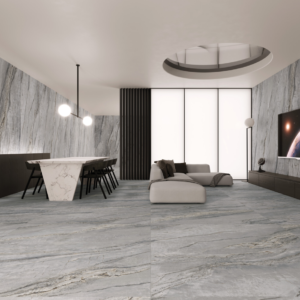 Carrelage Nova Museum – Effet Pierre Gris Argenté Élégance Intemporelle