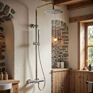 Colonne de douche Hanaé Chromé
